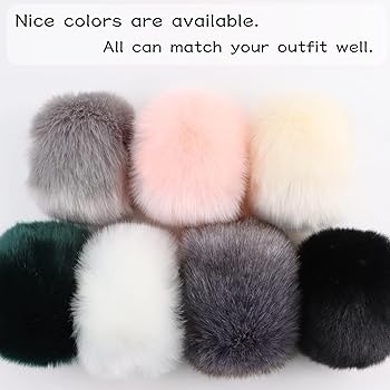Peecabe Winter Women Fuzzy Arm Warmers Girls Faux Fur Short